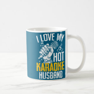 My Karaoke Husband Bar Microphone Music Coffee Mug