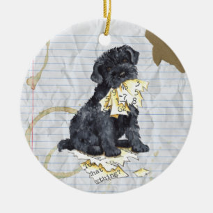 My Kerry Ate My Lesson Plan Ceramic Ornament