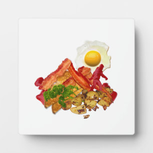 My Ketchup Gone Squatchin for Bacon Breakfast Plaque