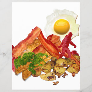 My Ketchup Gone Squatchin for Bacon Flyer