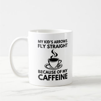 My Kid's Arrows Fly Straight | Archery Mum Coffee Mug