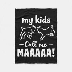 My kids call me mah retro vintage mother's day My Fleece Blanket