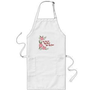 My Kids Got My Heart Not My Genes Adoptive Mum Long Apron