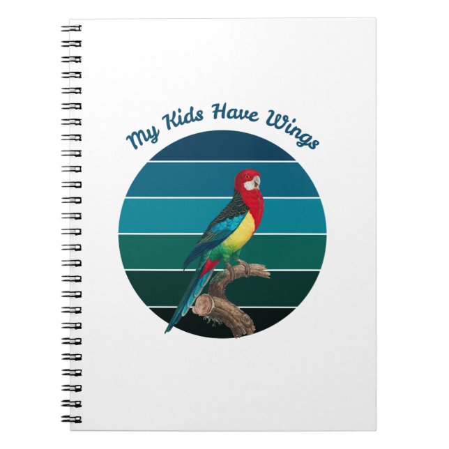 My Kids Have Wings Notebook (Front)