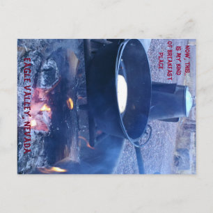 My Kind of Breakfast - Eagle Valley Postcard