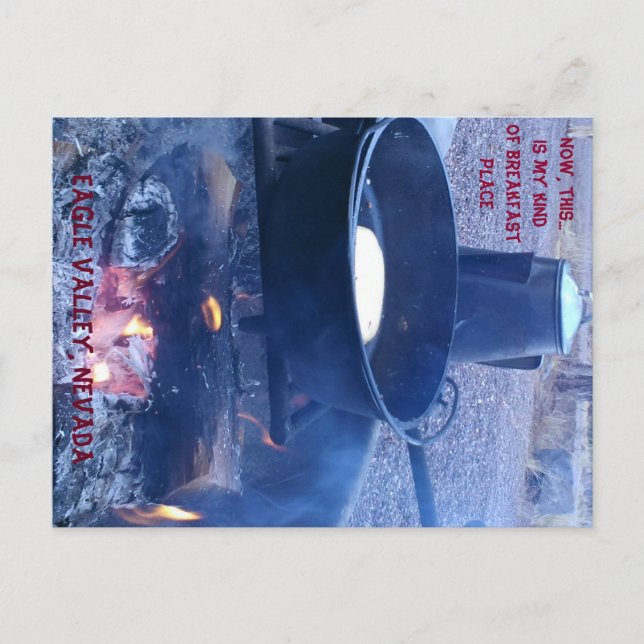 My Kind of Breakfast - Eagle Valley Postcard (Front)