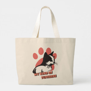 My kind of sunshine large tote bag