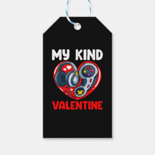 My Kind Of Valentine Valentines Day Gaming Control Gift Tags