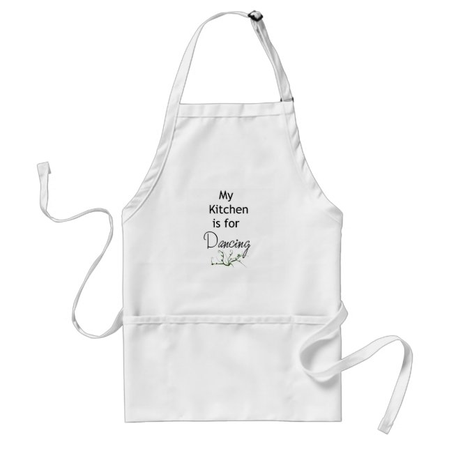 My Kitchen is for Dancing Standard Apron (Front)