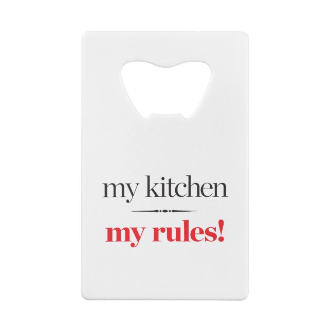 My Kitchen, My Rules (Back)