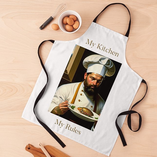 My Kitchen My Rules Apron (Creator Uploaded)