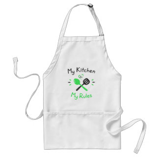 My kitchen my rules standard apron