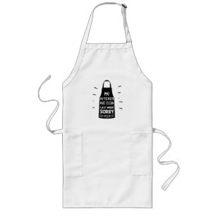My Kitchen Was Clean Last Week Funny Chef Gift Long Apron
