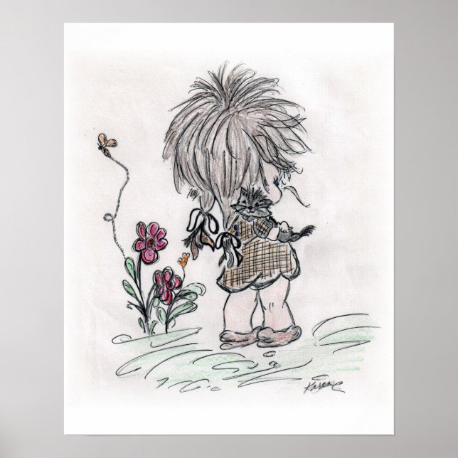 My Kitten and Me Poster (Front)