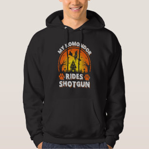 My Komondor Dog Ride Witch Shotgun Halloween Hoodie
