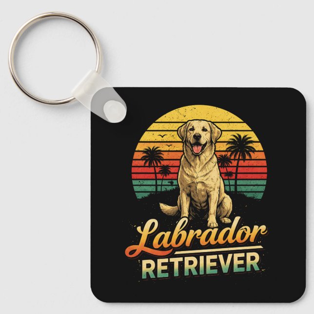 My Labrador Retriever Key Ring (Front)