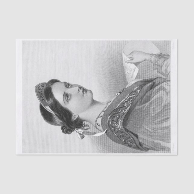 My Lady Fair Tissue Paper (Front)