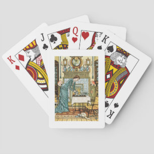 My Lady's Chamber, frontispiece to 'The House Beau Playing Cards
