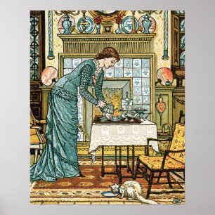 My Lady's Chamber, frontispiece to 'The House Beau Poster