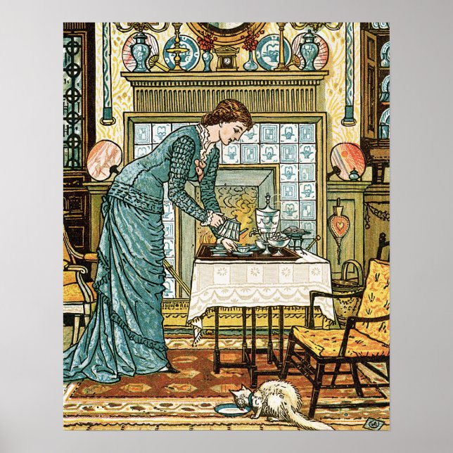 My Lady's Chamber, frontispiece to 'The House Beau Poster (Front)