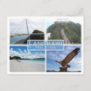 MY Langkawi - Sky Bridge - Cable Car - Kedah Beach Postcard