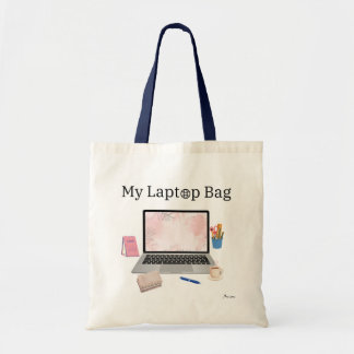 My Laptop Bag Tote Bag