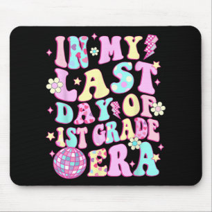 My Last Day 1st Grade Era Smile Face Last Day Of S Mouse Pad