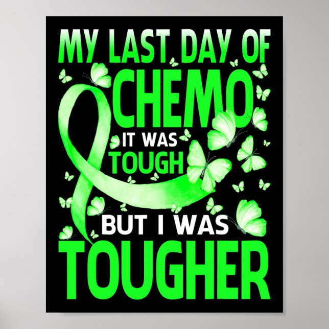 My Last Day Of Day Chemo Brain Disabilities Awaren Poster (Front)