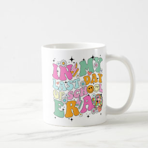 My Last Day Of School Era Summer Teacher Kids Coffee Mug