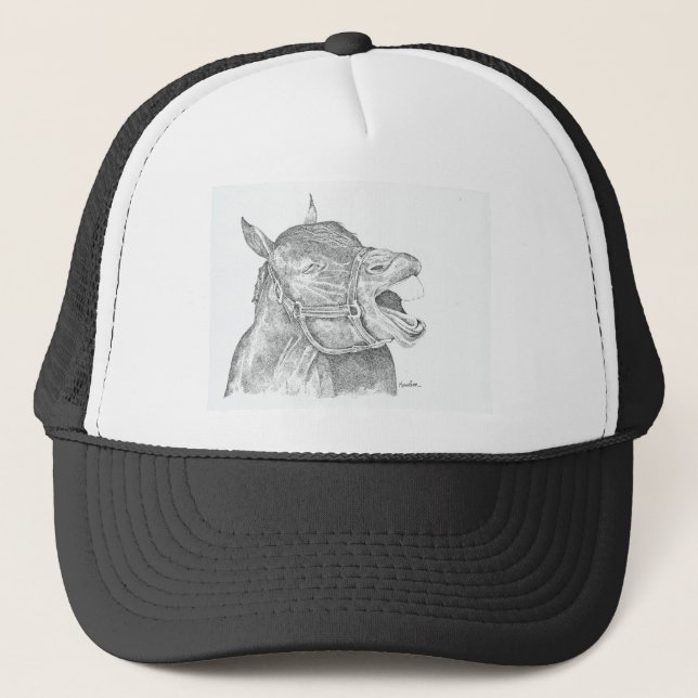 My Laughing Horse Trucker Hat (Front)