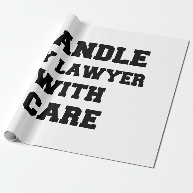 MY LAWYER WRAPPING PAPER (Unrolled)