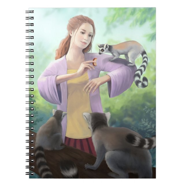 My Lemur Friends Notebook (Front)