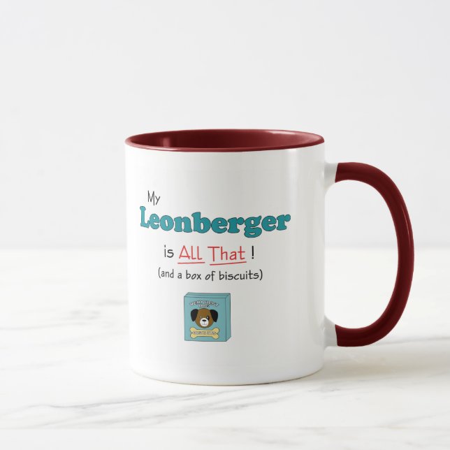 My Leonberger is All That! Mug (Right)