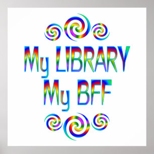 My Library BFF Poster