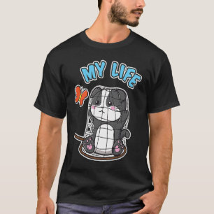 My Life Cute Cat Caught In a Butterfly Net T-Shirt