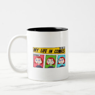 My Life In Comics Two-Tone Coffee Mug