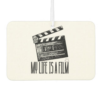 My life is a Film Car Air Freshener