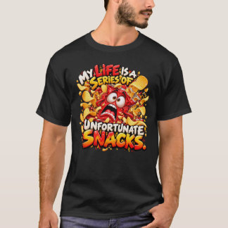 My Life Is a Series of Unfortunate Snacks T-Shirt