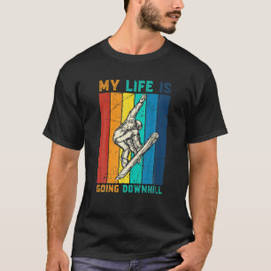 My Life Is Going Downhill Vintage Lover T-Shirt