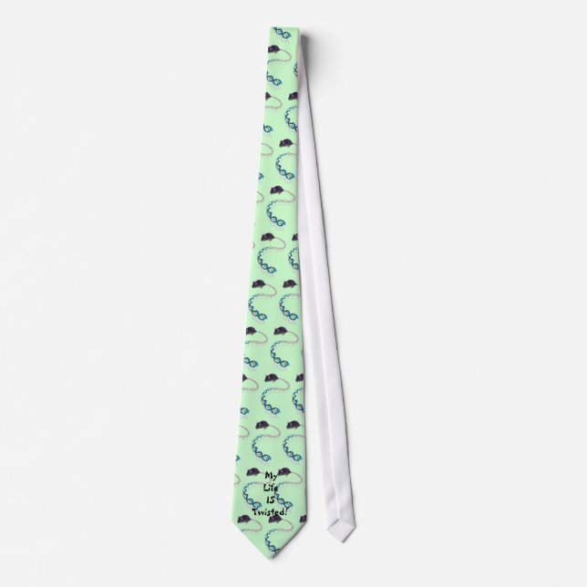 My Life is Twisted! Tie (Front)