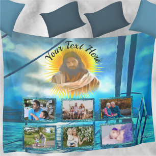 My Light 0916 Photo Collage Fleece Blanket