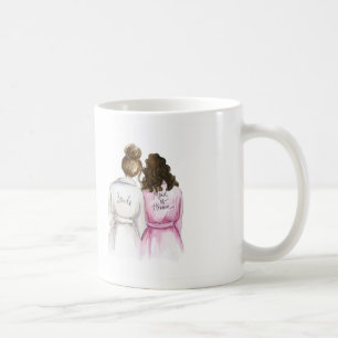 My Lil Sis Mug Br Bun Bride Br Curls M of Honour