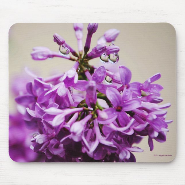 My Lilacs Mouse Pad (Front)