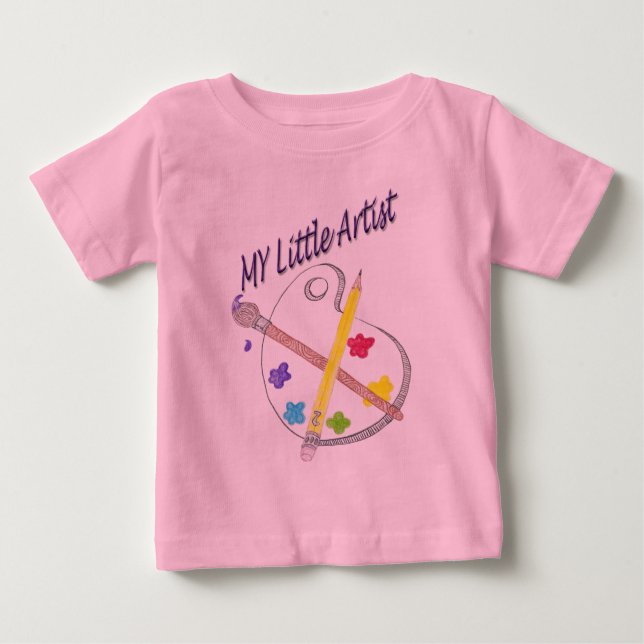 My Little Artist Infant T-shirt (Front)