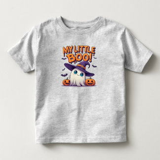 👻🎃 My Little Boo Ghost Witch Tee 🧙♀️