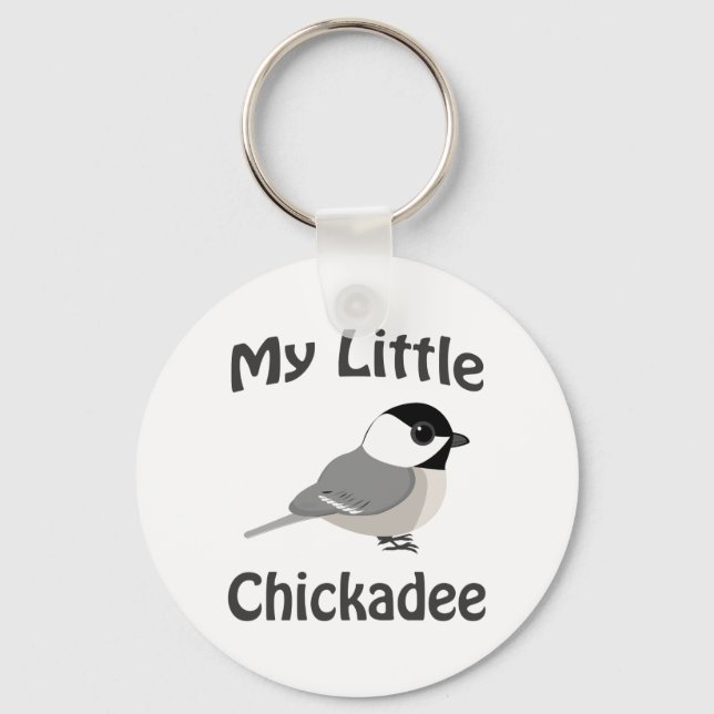 My Little Chickadee Key Ring (Front)