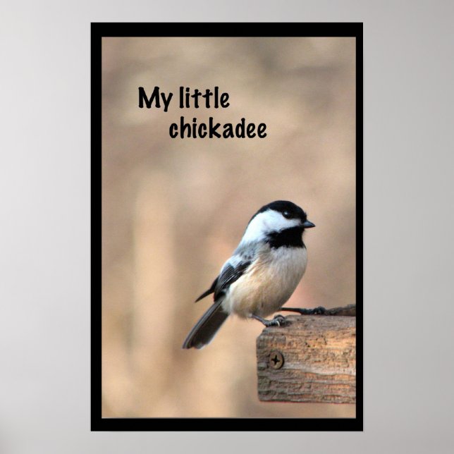 My little chickadee poster (Front)