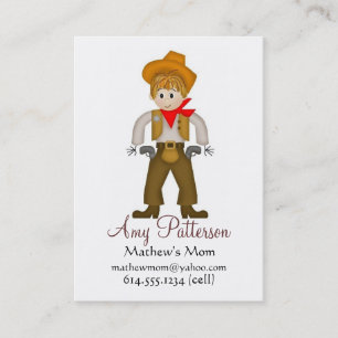 My Little Cowboy Mummy Cards