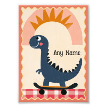 My Little Dino Print