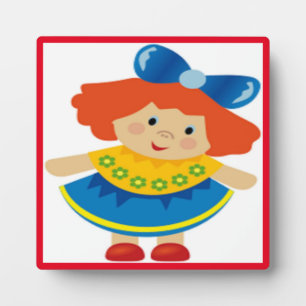 MY LITTLE DOLL PLAQUE